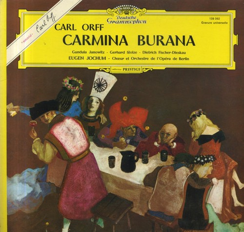 Carl orff carmina burana lp - carl,