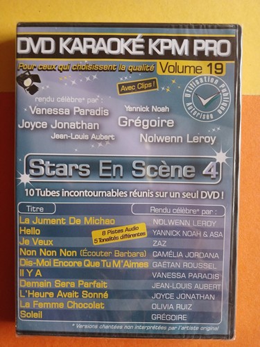 Dvd karaoké kpm - dvd, vol