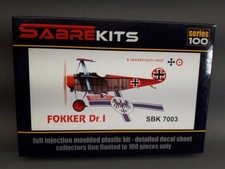 LP198B SABREKITS SERIES 100 7003 Model 1/72 1:72 Fokker Dr. Military Airplane I
