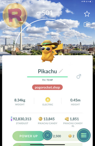Shiny pikachu summer costume - shiny,