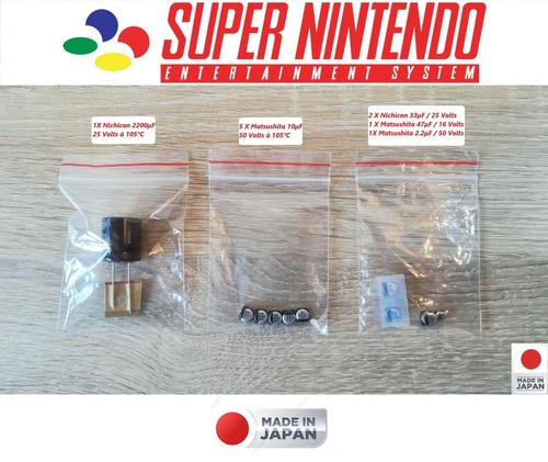Super nintendo cap kit - nintendo,