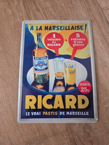 Plaque publicitaire métal - plaque,