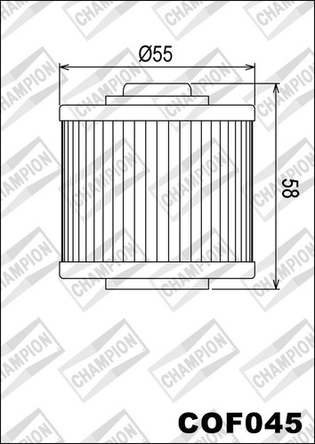 Cof045 filtre huile - cof045,