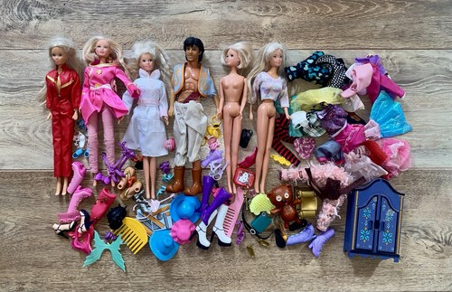 Lot poupées vintage - poupées, avec