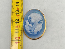 Pendentif Femme Camée Agate