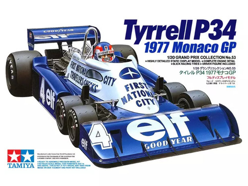 Tamiya tyrrell p34 1977 - 1977, monaco