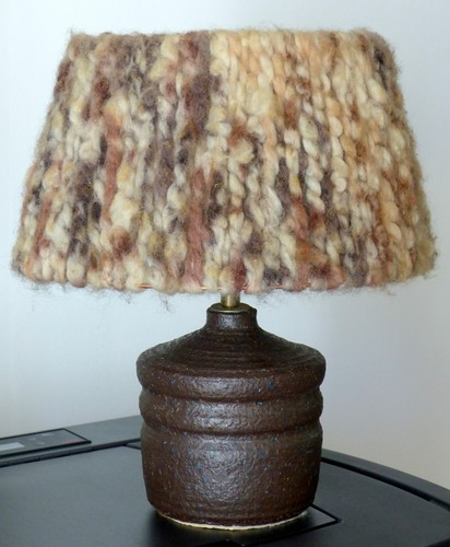 Lampe terre cuite - terre,