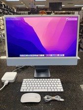 Apple iMac 24" Retina 4.5K M1 ( 256GB SSD 8GB RAM  ) Blue 2021