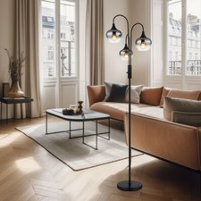 Lampe Sur Pied Noir Lampe De