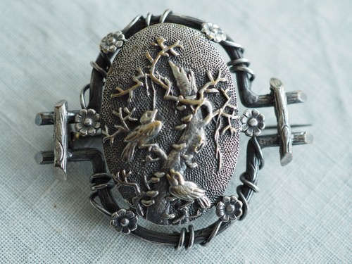 Broche ancienne decor - ancienne,