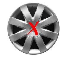 Lot de 4 enjoliveurs pour