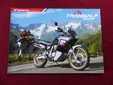 Prospectus catalogue  Moto : HONDA 600 v TRANSALP  de 1994