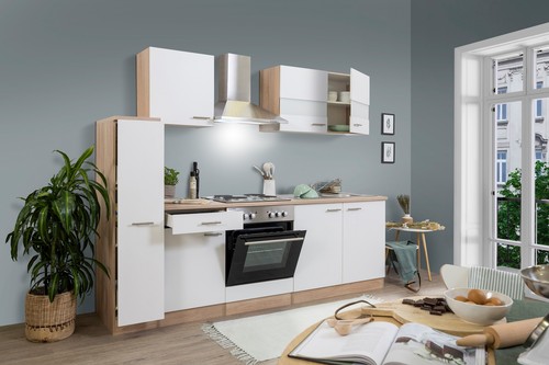 Cuisine équipée merle 240 - Équipée, cm