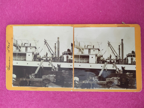 Photo rouen 1906 bateaux - photo,