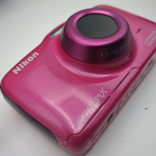 Nikon coolpix s32 pink compact - coolpix,