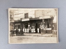 PHOTO Paris ? GROCERY STORE Personal Scooter Front Gas Pump Advertising