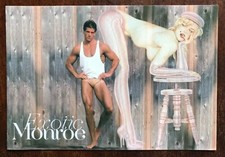 carton invitation Exotic Marylin Monroe Party  2012 Club Sandwich Gay Rare !!