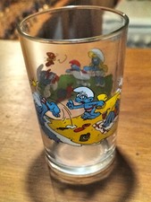 VERRE SCHTROUMPF PEYO 1985