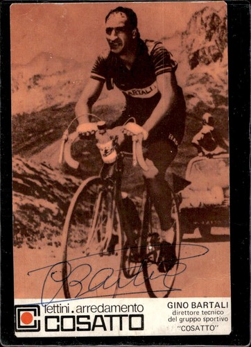 Cycling postcard bartali - cycling,
