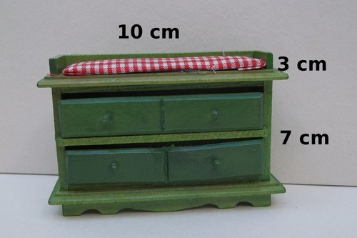 Commode langer miniature - à,