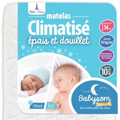 Mousse matelas bébé - matelas,