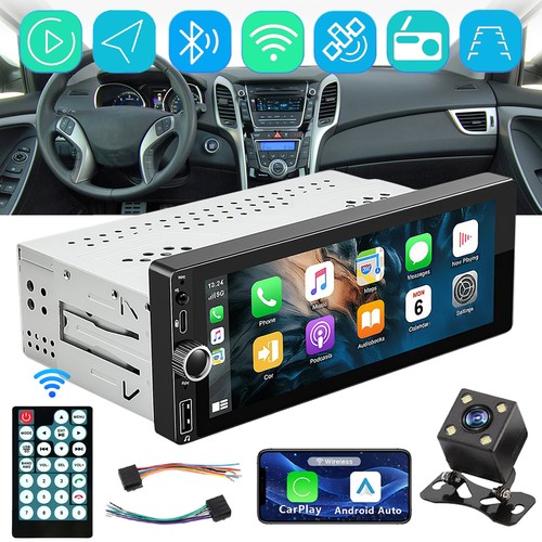 Single din car stereo - din,