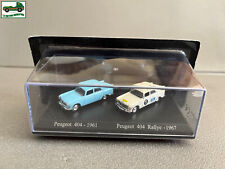 Peugeot 404 1961 Rally 1967 Universal Hobbies 1/87 HO Miniature Duo Car
