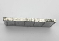 LILLE - STAINLESS STEEL PRINTING PLATE / STAMP - CITY FRANCE 5x2.5cm