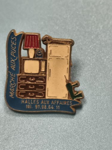 Pin vintage marché aux - marché,