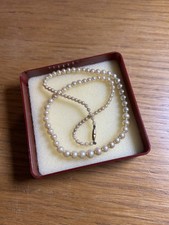 COLLIER DE PERLES 39cm FERMOIR