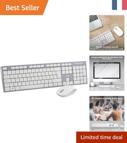 Clavier azerty sans fil - clavier, et