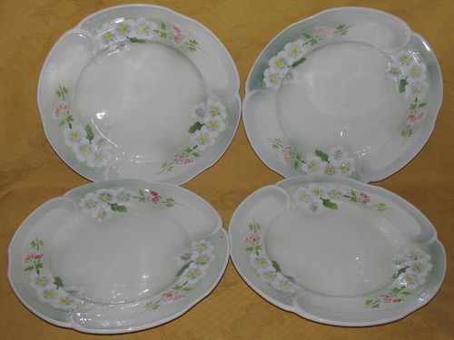 Série assiettes plates - assiettes,