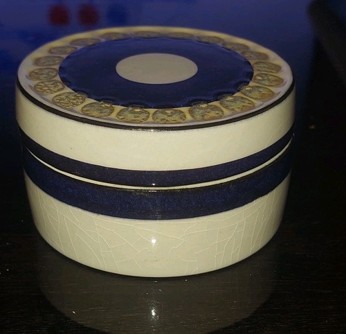 Grande boite faience de - boite, en