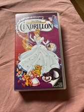 Cendrillon - Disney collection les grands classiques - Cassette vidéo K7 VHS