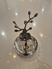 MICHAEL ARAM Black Orchid Ring Catch Jewellery Trinket Dish Holder