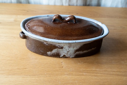 Pot terrine ancien terre - pot, à