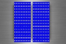 Planche autocollant sticker