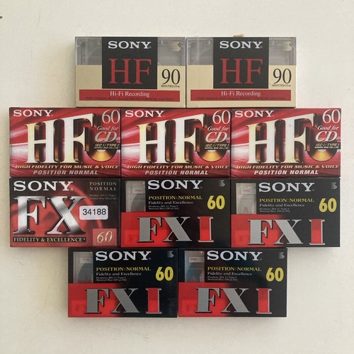 Lot sony cassette audio - de,