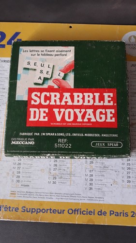 Jeu scrabble voyage - jeu,