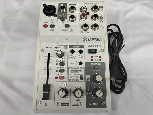 Yamaha ag03 channel usb - ag03, 3-channel
