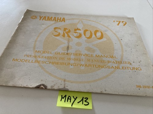 Yamaha sr500 1979 3h0 - 3h0, sr