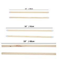 Cage à oiseaux en bois perchoir canari perche cacatoès taille disponible...