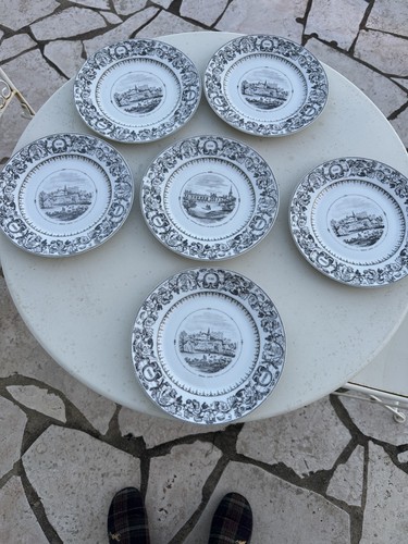 Assiettes chateau lafite anc - chateau,