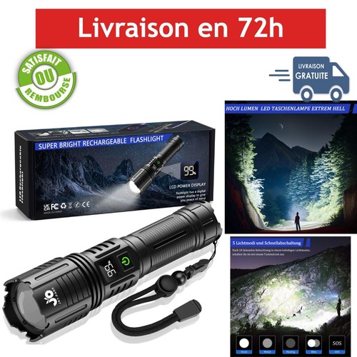 Lampe torche led ultra - lampe,