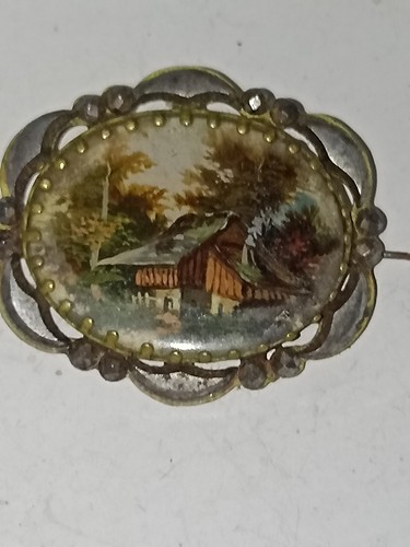 Broche ancienne géorgienne - broche,
