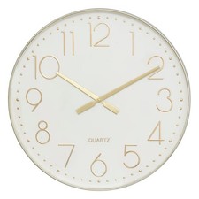 Horloge Murale Design "Laure" 50cm Doré