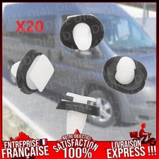 20 CLIPS AGRAFE FIXATION