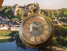 Montre à gousset richement