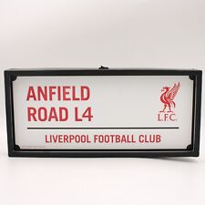 Liverpool FC Official LED Anfield Road Street Sign Lightbox
