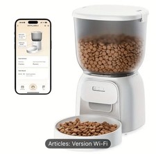 Distributeur Croquettes Chat Automatique - Distributeur Croquettes Chat avec ...